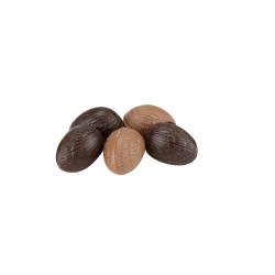 Oeuf praliné lait et noir 150g
