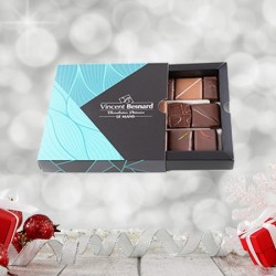 Coffret 1 tiroir - 12 chocolats