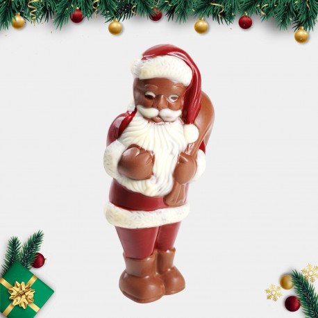 Père Noël Lait Décoré (60g)