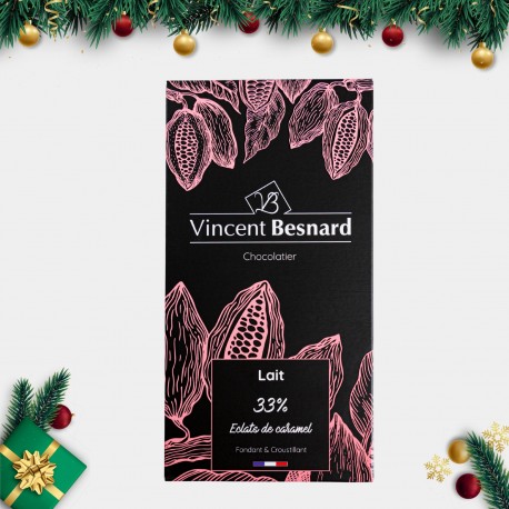 Tablette 33% Lait éclats de Caramel
