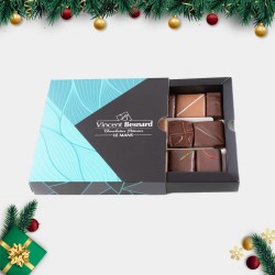 Coffret 1 tiroir - 12 chocolats