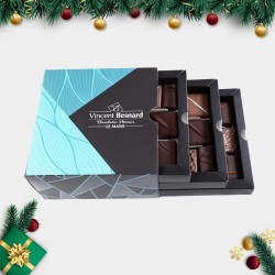 Coffret 3 tiroirs - 36 chocolats