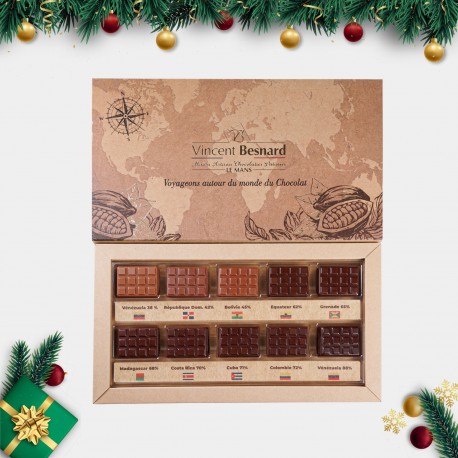 Coffret dégustation mini-tablettes