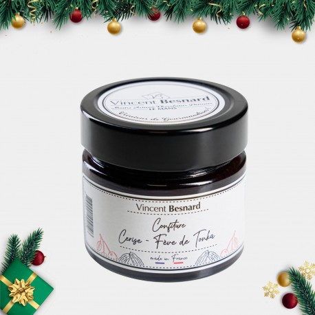 Confiture Cerise - Fève de Tonka