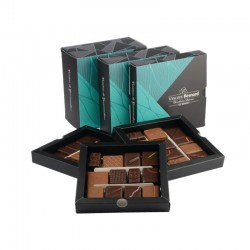 Coffret 2 tiroirs - 24 chocolats