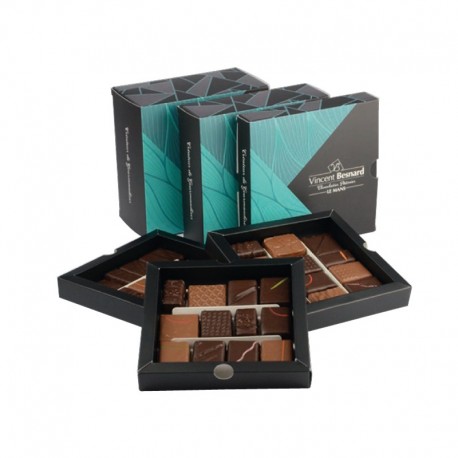 Coffret 2 tiroirs - 24 chocolats