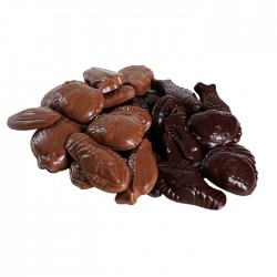 Fritures noir et lait 150gr